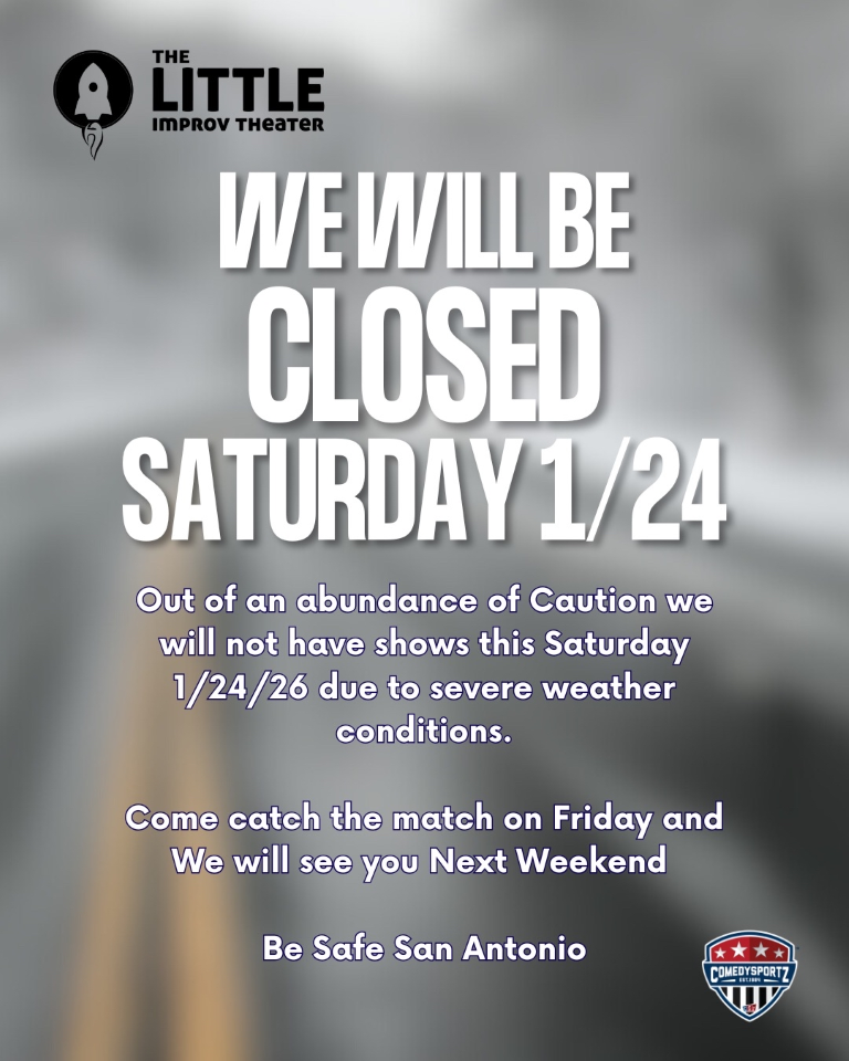 7:30 PM Saturday January 24th - ComedySportz Main Event