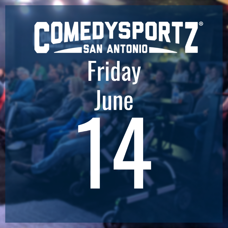 7:30 PM Friday June 14th - ComedySportz Main Event