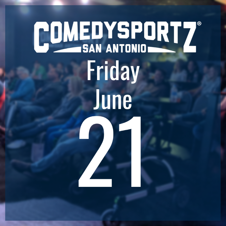 7:30 PM Friday June 21st - ComedySportz Main Event