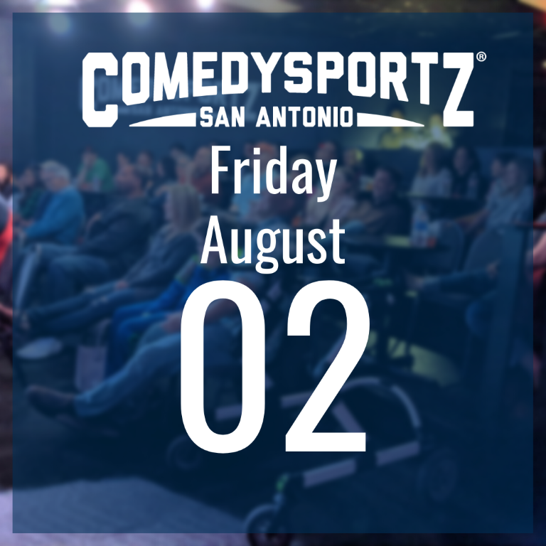 7:30 PM Friday August 2nd - ComedySportz Main Event