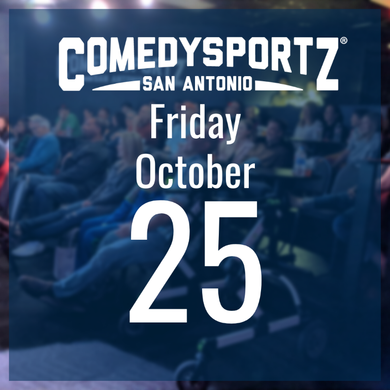 7:30 PM Friday October 25th - ComedySportz Main Event