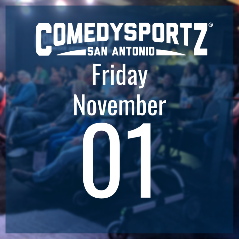 7:30 PM Friday November 1st - ComedySportz Main Event