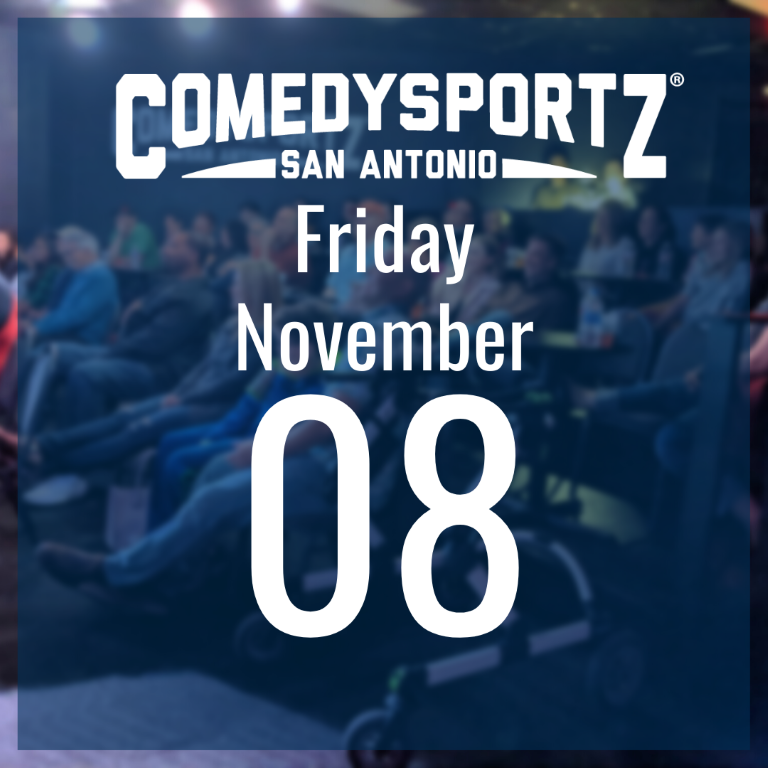 7:30 PM Friday November 8th - ComedySportz Main Event