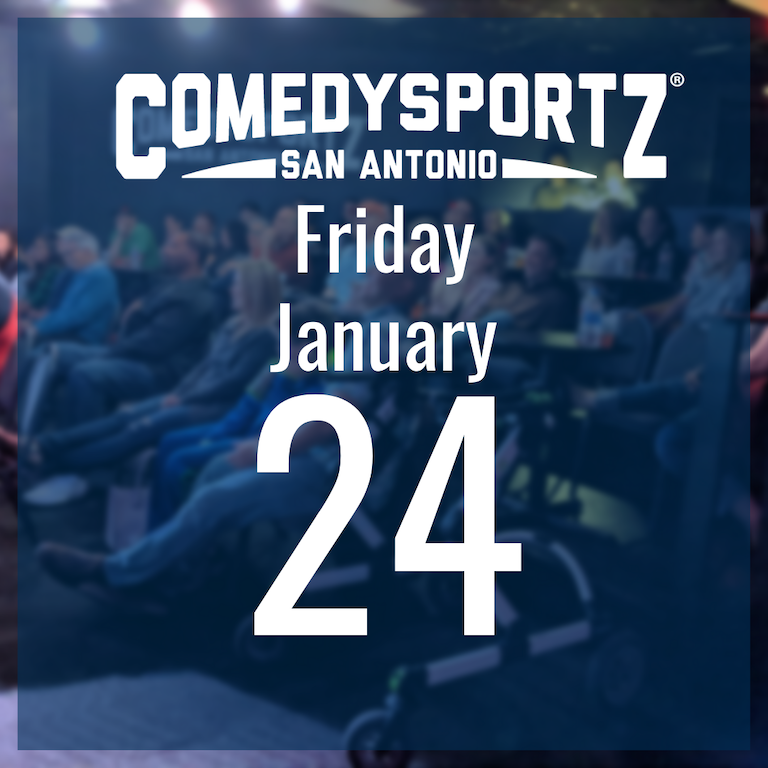 7:30 PM Friday January 24th - ComedySportz Main Event