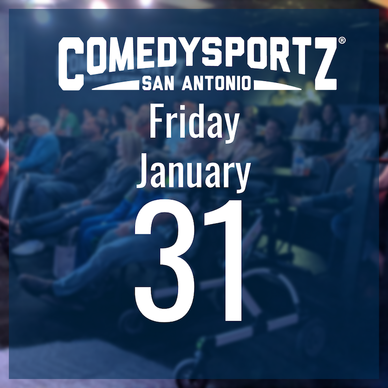 7:30 PM Friday January 31st - ComedySportz Main Event