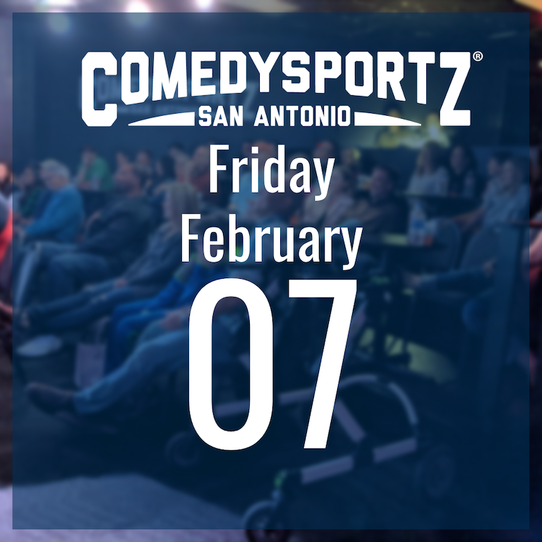 7:30 PM Friday February 7th - ComedySportz Main Event