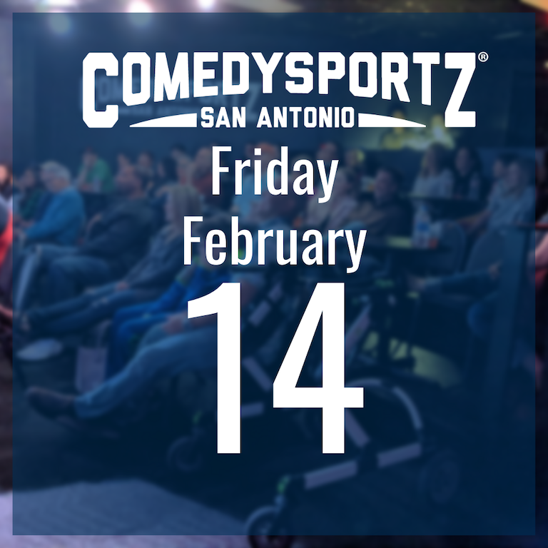 7:30 PM Friday February 14th - ComedySportz Main Event