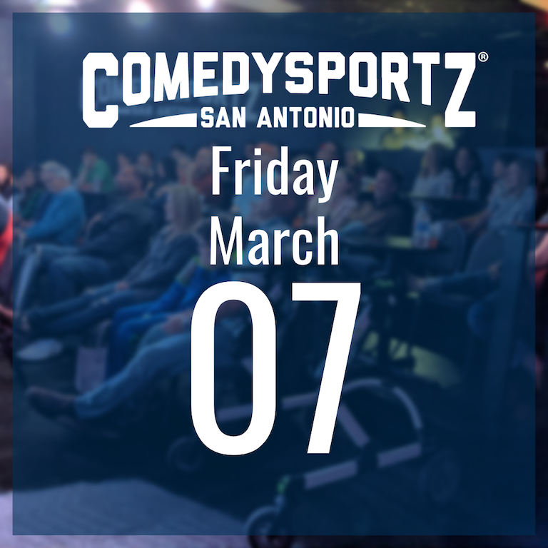 7:30 PM Friday March 7th - ComedySportz Main Event