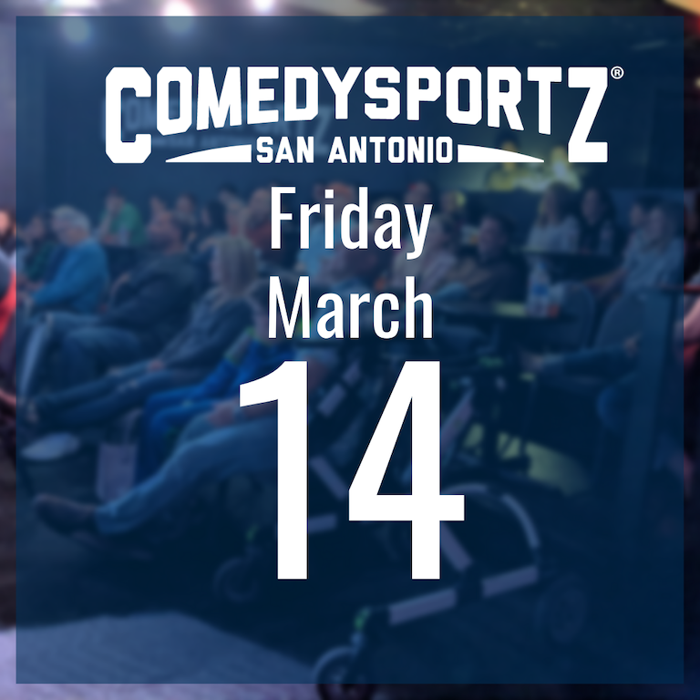 7:30 PM Friday March 14th - ComedySportz Main Event