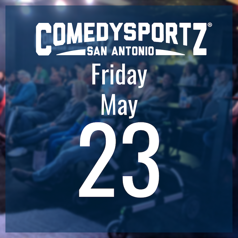 7:30 PM Friday May 23rd - ComedySportz Main Event