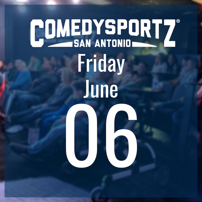 7:30 PM Friday June 6th - ComedySportz Main Event