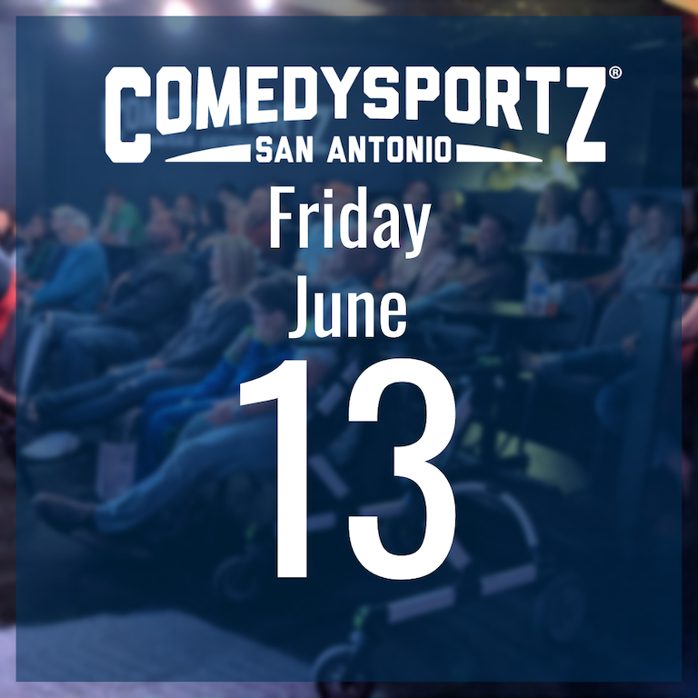 7:30 PM Friday June 13th - ComedySportz Main Event