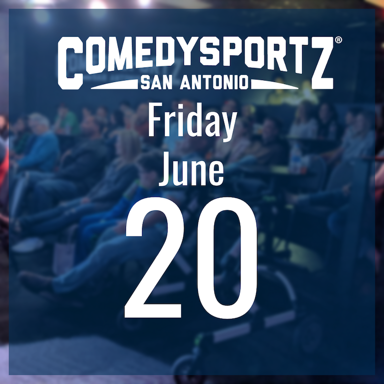 7:30 PM Friday June 20th - ComedySportz Main Event