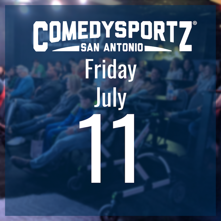 7:30 PM Friday July 11th - ComedySportz Main Event
