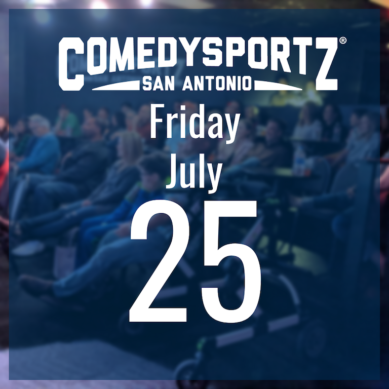 7:30 PM Friday July 25th - ComedySportz Main Event