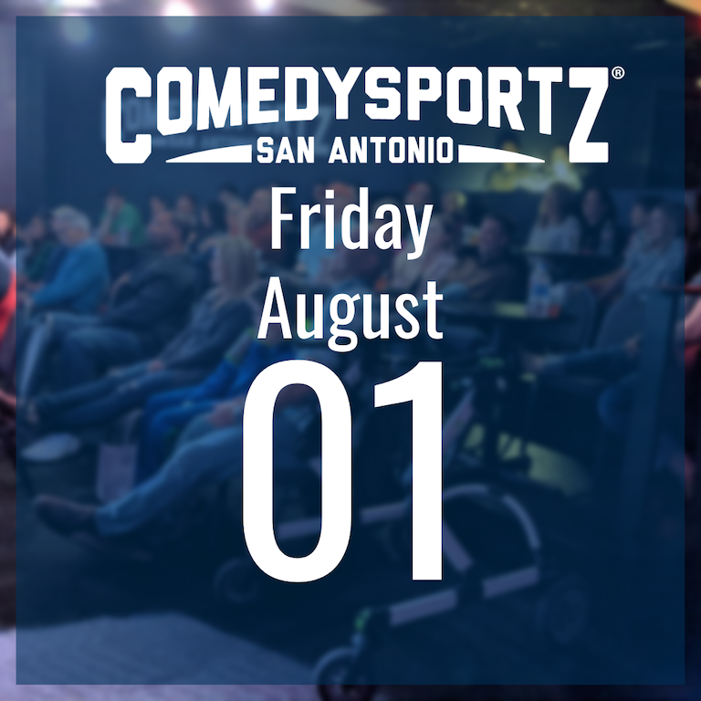 7:30 PM Friday August 1st - ComedySportz Main Event