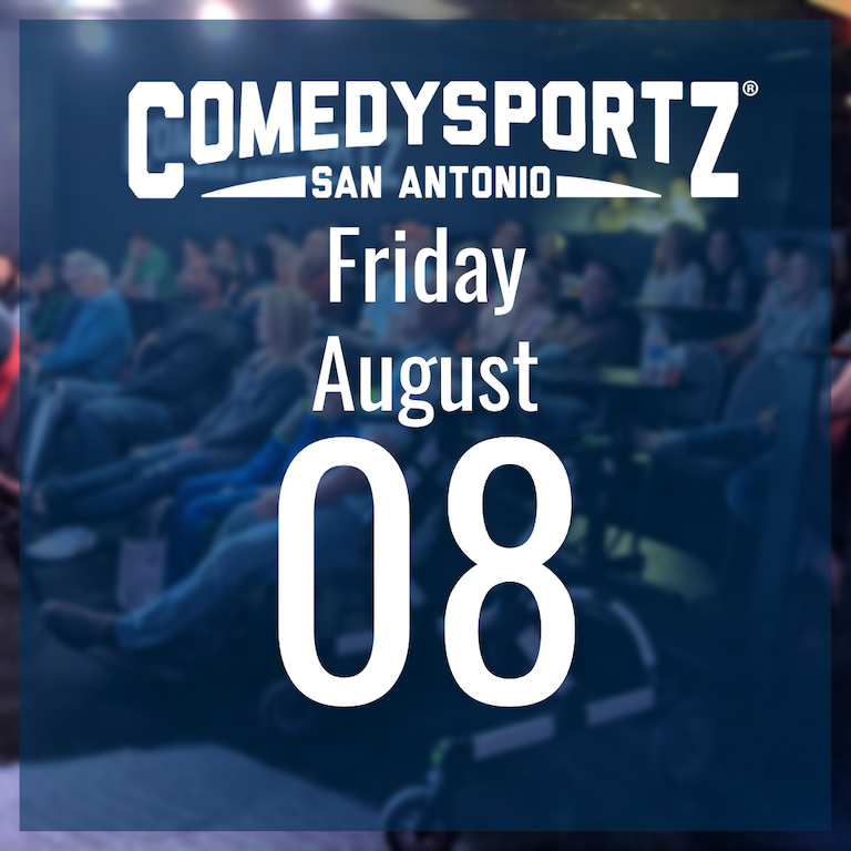 7:30 PM Friday August 8th - ComedySportz Main Event