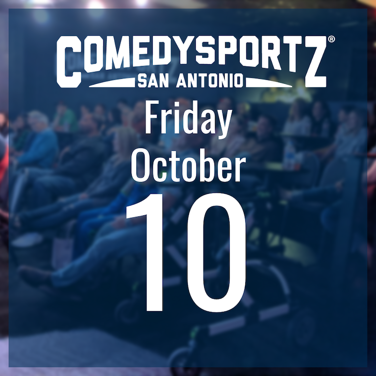 7:30 PM Friday October 10th - ComedySportz Main Event