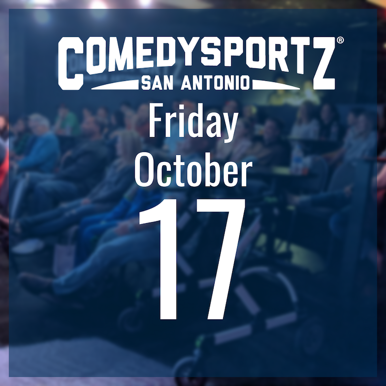 7:30 PM Friday October 17th - ComedySportz Main Event