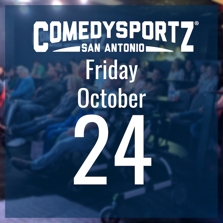 7:30 PM Friday October 24th - ComedySportz Main Event