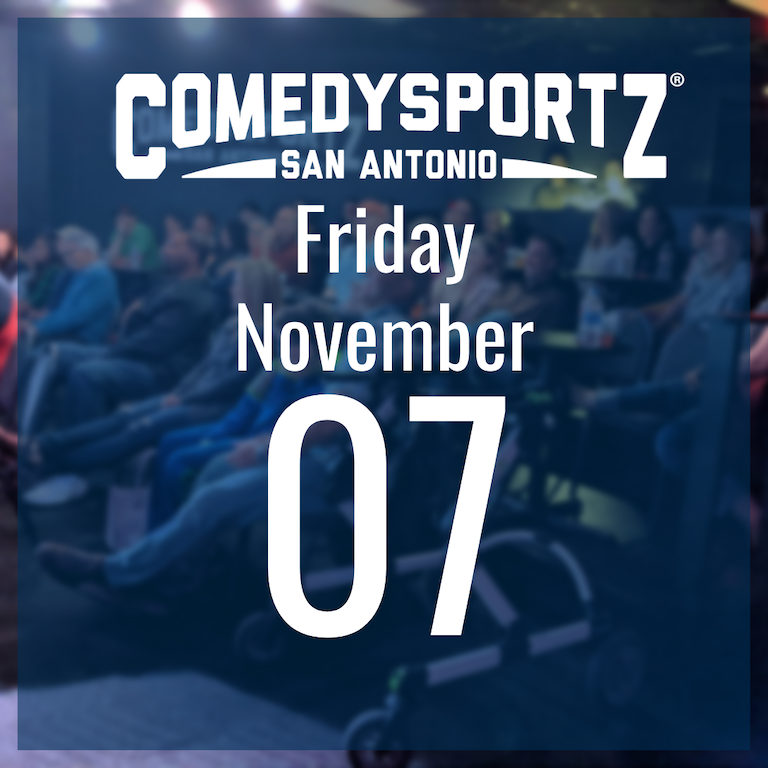 7:30 PM Friday November 7th - ComedySportz Main Event