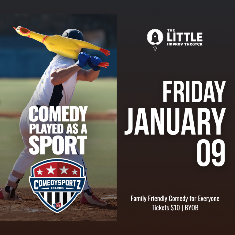 7:30 PM Friday January 9th - ComedySportz Main Event