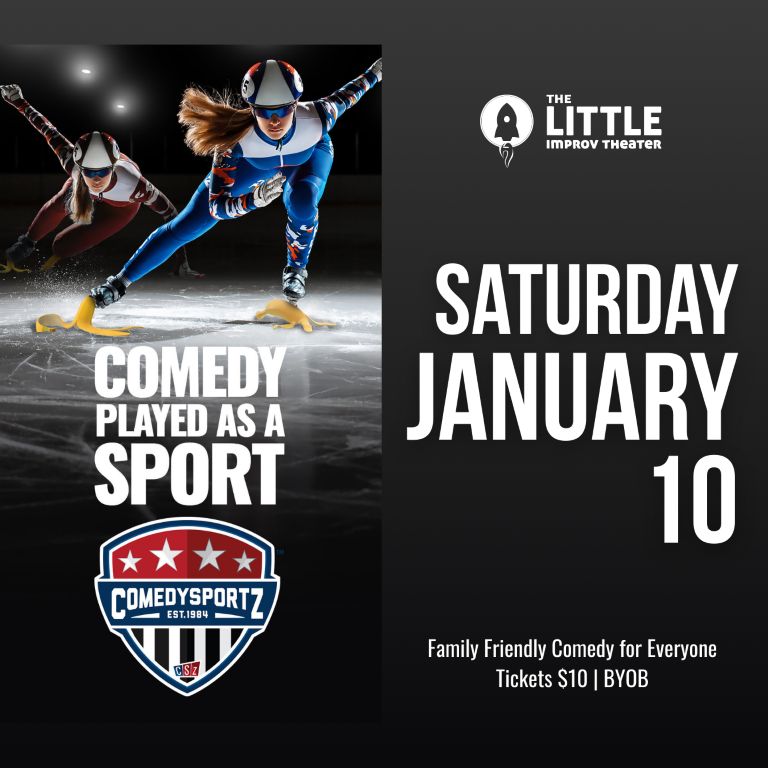 7:30 PM Saturday January 10th - ComedySportz Main Event