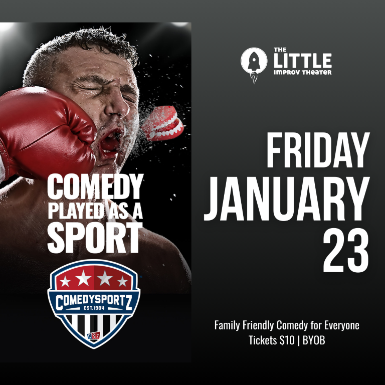 7:30 PM Friday January 23rd - ComedySportz Main Event