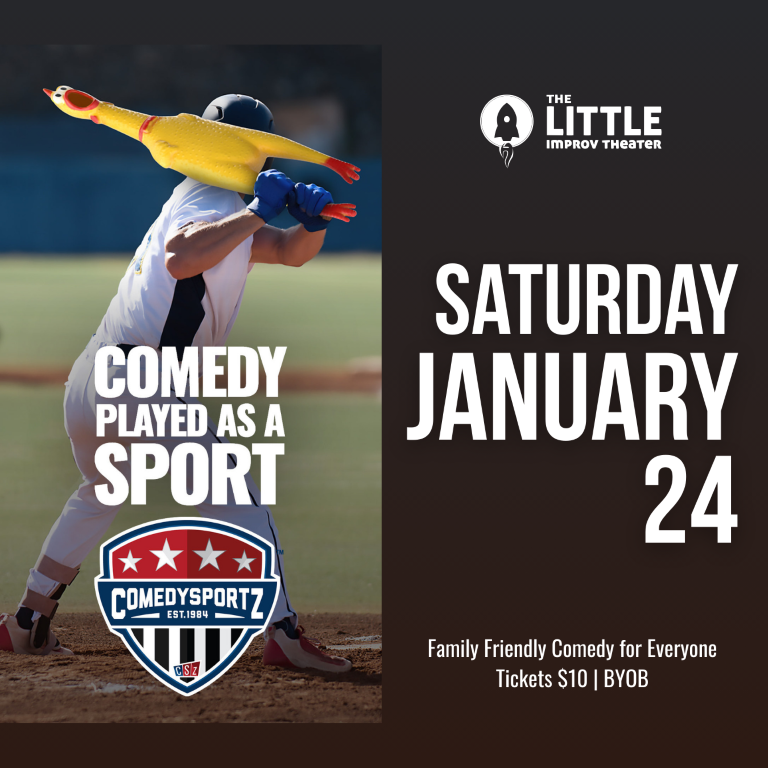 7:30 PM Saturday January 24th - ComedySportz Main Event