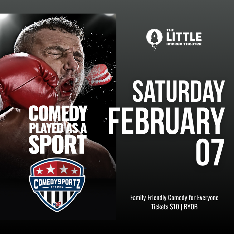 7:30 PM Saturday February 7th - ComedySportz Main Event