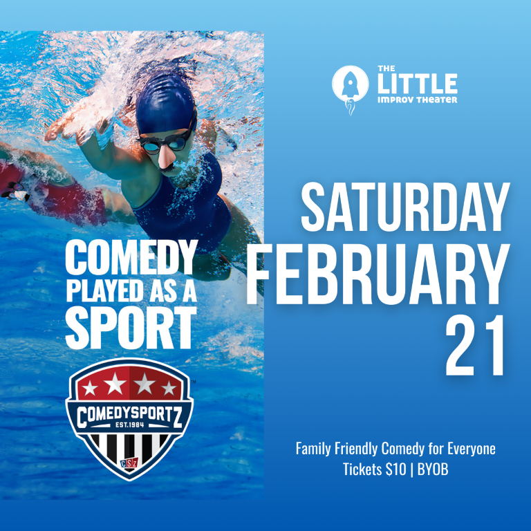 7:30 PM Saturday February 21st - ComedySportz Main Event