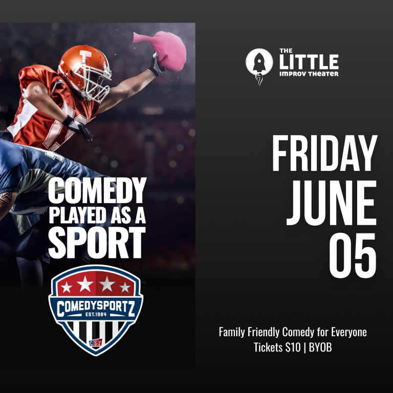 7:30 PM Friday June 5th - ComedySportz Main Event