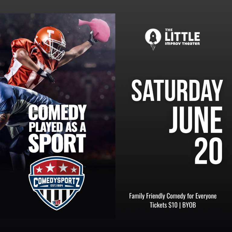 7:30 PM Saturday June 20th - ComedySportz Main Event