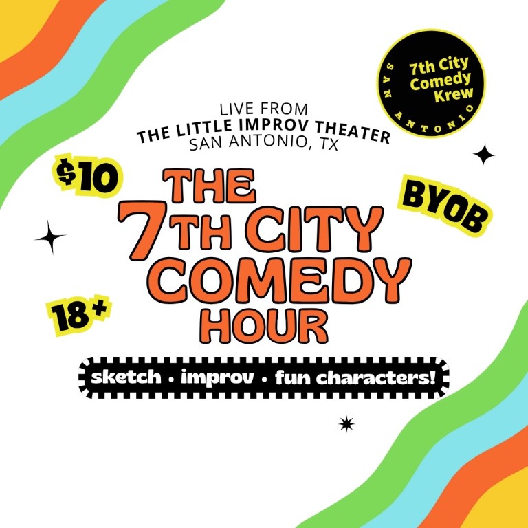 10 PM Saturday August 30th - The 7th City Comedy Hour