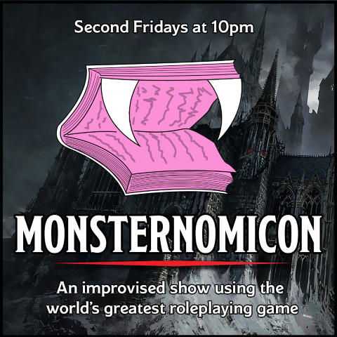 10 PM Friday August 12th - Monsternomicon!!