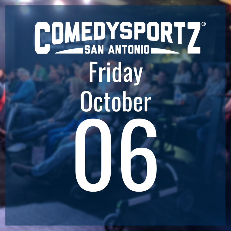 7:30 PM Friday October 6th - ComedySportz Main Event