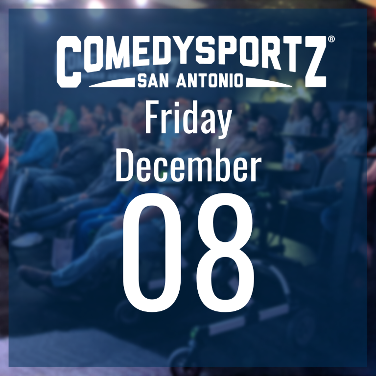 7:30 PM Friday December 8th - ComedySportz Main Event