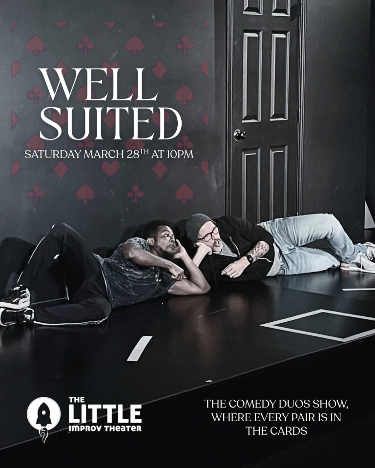 10 PM Saturday March 28th - Well Suited - Improvised Duos